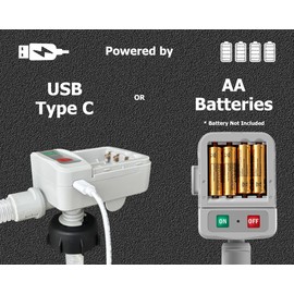 PETASOON Fuel Transfer Pump Battery and USB Powered Electric Portable Gas Can Tank Pump for Gasoline Diesel kerosene Liquid with Flexible Hose