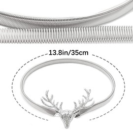 Curtain Tiebacks, 2 Pack Aluminum Alloy Spring Design Curtain Holdback, Silver Ties Backs for Curtains, Decorative Curtain Ties Backs for Home, Office, Hotel Window curtains