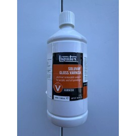 Liquitex Professional Soluvar Gloss Varnish, 946ml 32oz