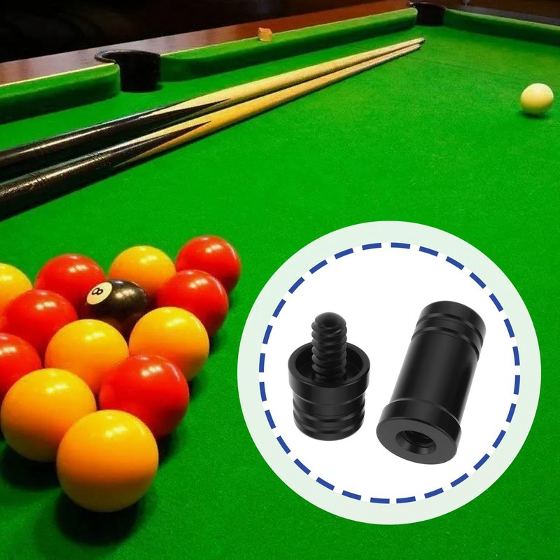 LT Easiyl 2pcs Pool Cue Joint Protector Replacement Part 3/8x10