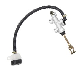 Universal Brake Hydraulic Pump Motorcycle Rear Brake Cylinder with Storage Container for ATV Quad Dirt Bike, #611