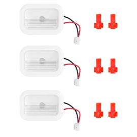 Showingo W10695459 W10843353 W11205083 Refrigerator Light Bulb Replacement for Whirlpool Kenmore Maytag Refrigerator Led Light Freezer Board Module Replaces 10660728 W10279030 W11126053-3 Pack