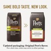 Peet's Coffee, Dark Roast Ground Coffee, Decaffeinated Arabica Coffee -