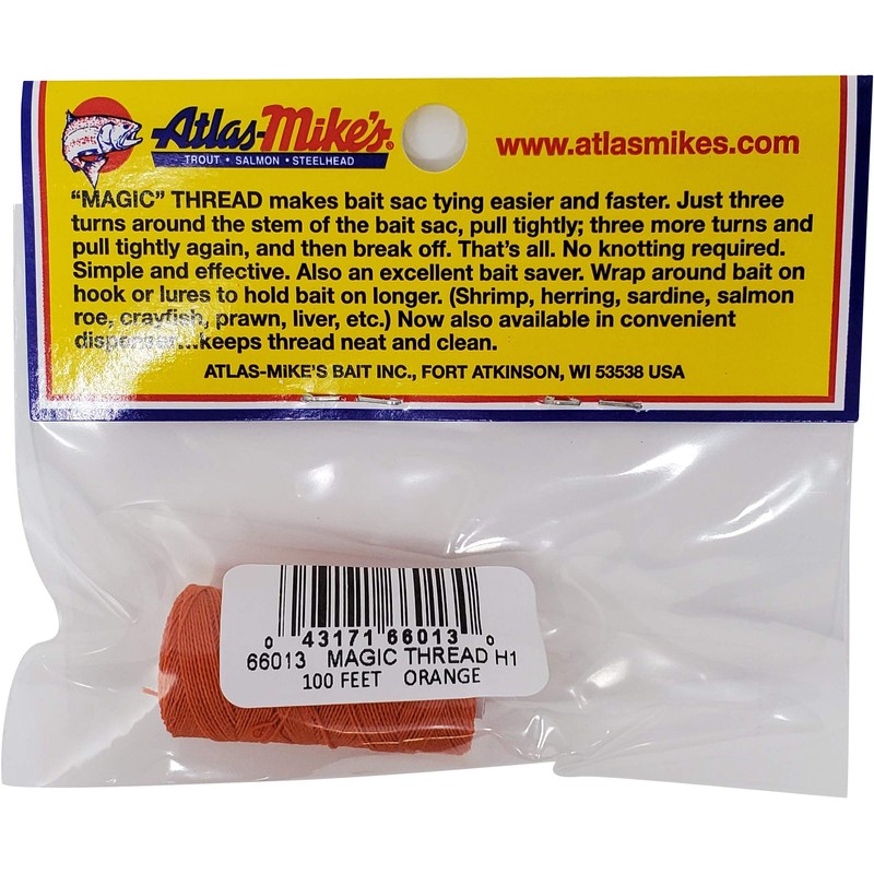 Atlas Mike’s Magic Thread – No-Knot Bait Thread for Tying