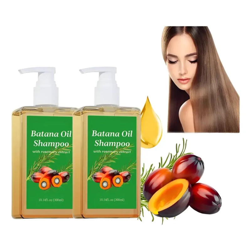 Champú Acondicionador de Batana 300ML,Shampoo para Crecimiento de Cabello, Hidrata