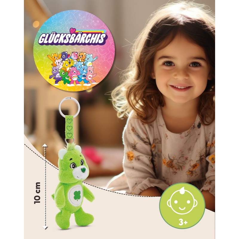 NICI Lucky Bear Key Ring Lucky Bear 10 cm Plush