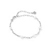 Kendra Scott Ashton Delicate Chain Bracelet, Rhodium-Plated Brass, Fashion Jewelry
