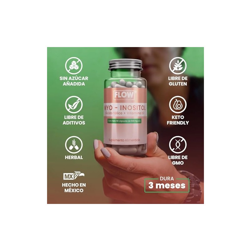 Myo Inositol Pack por 3 - Flow Supplements - Vitaminas