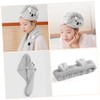 Baluue Thickened Hair Drying Cap Set Soft Salon Towels Absorbent