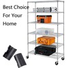 Wire Shelf Clips Shelving Sleeves - 16 Pack Shelf Lock