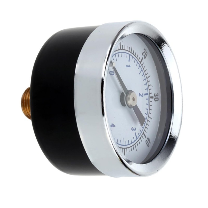 TEHAUX Water Pressure Gauge 0-60psi Vacuum Gauge Tester Mini and