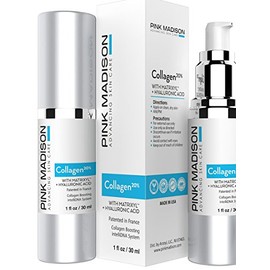 COLLAGEN Serum with Matrixyl and Hyaluronic Acid - Luxury Anti Aging Face Serum Treatment Formula for Men and Women. Effective for Fine Lines and...  