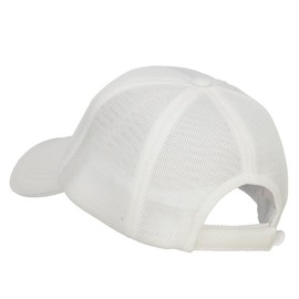 MG Deluxe Performance Mesh Cap - White OSFM