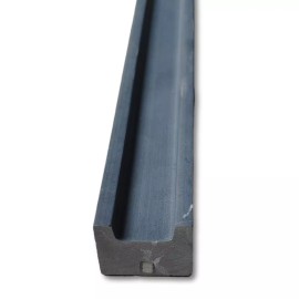 Stone Center Online N15H Nero Marquina Black Marble Groove Liner Pencil Trim Molding Honed