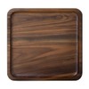 Rustic Walnut Wooden Tray Solid Wood Serving Tray Square Rectangle