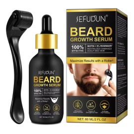 Sérum Para Barba Estimula El Crecimiento, Biotina Y Romero Neutra