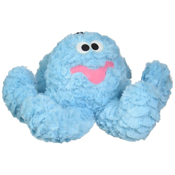 Patchwork Pet 01006 Pastel Octopus 15-Inch Squeak Toy for Dogs