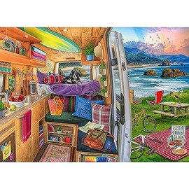 Ravensburger Rig Views 500 Piece Large Format Jigsaw Puzzle for Adults - 17473 - Every Piece is Unique, Softclick Technology Means Pieces Fit Together Perfectly