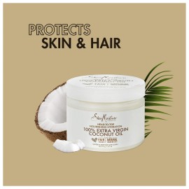 SheaMoisture 105 Fl Oz Virgin Coconut Oil Skin Moisturizer 100 Percent Natural