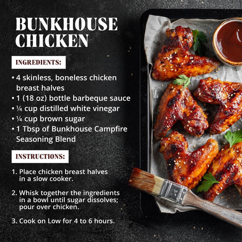 6666 Four Sixes Bunkhouse Campfire Seasoning, 3.4 Ounce