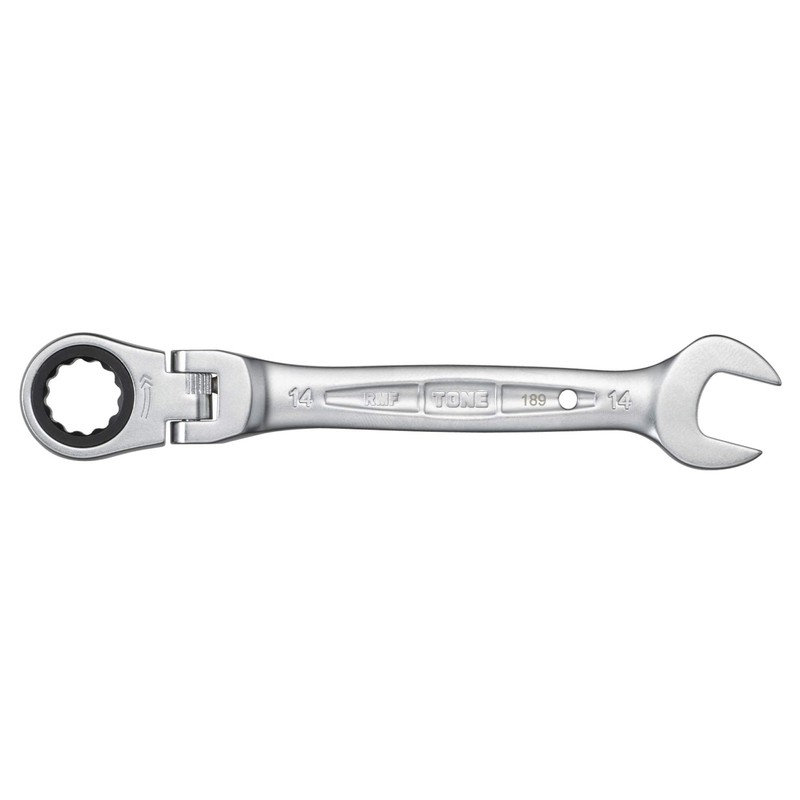 TONE Oscillating Ratchet Glasses Wrench HPRMF-14 Double Side Width 0.6