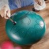Baoyemes Steel Tongue Drum 6 inch 8 Notes Handpan Drum,