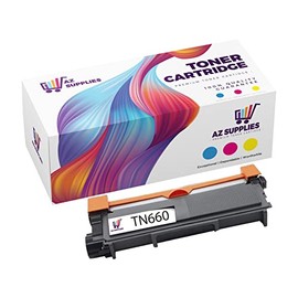 AZ Supplies Compatible Toner Cartridge Replacement for Brother TN660 - TN630 (1 Black)
