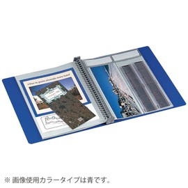 コクヨ アルバム 写真 フォトファイル A4 表紙 青 ア-M160NB