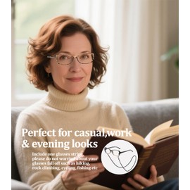 KLYNO-KLYNO Reading Glasses for Women 4 Pairs Quality Stylish Cat Eye Blue Light Blocking Readers with Spring Hinge +1.5