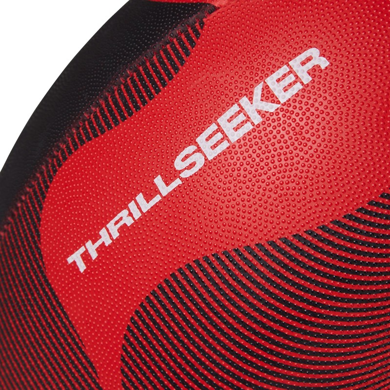 Canterbury Thrillseeker Play Rugby Ball, Black/Red, 3