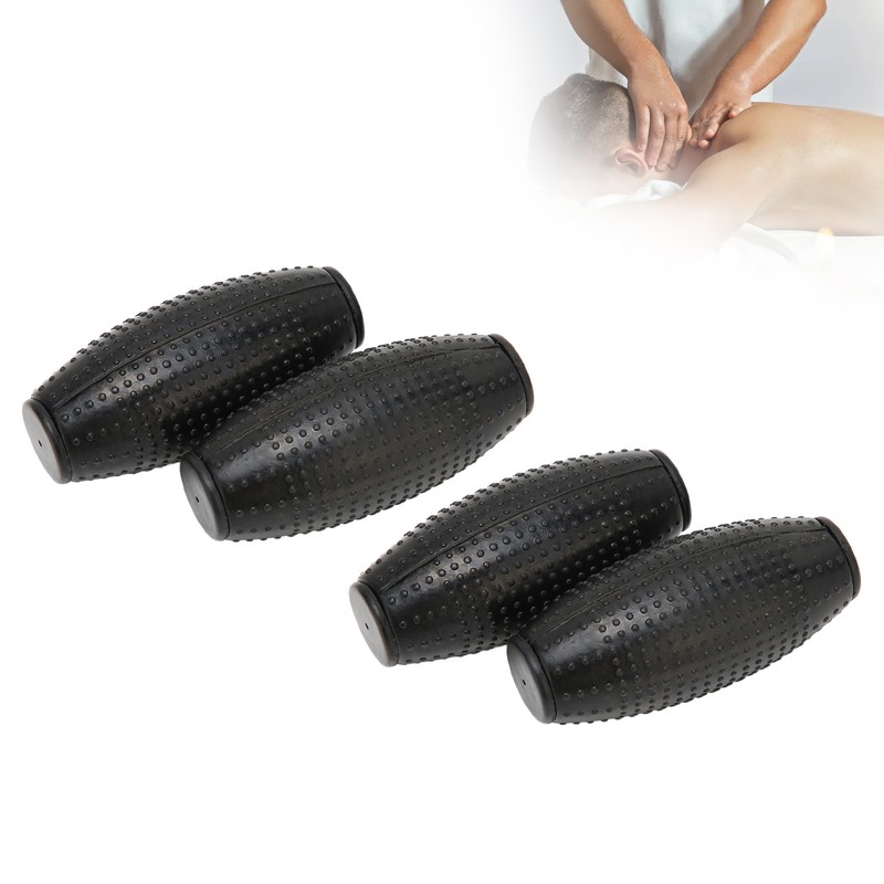 4pcs Electrotherapy Handle Silica Gel Flexible Health Equipment DDS Bioelectric