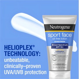 Bloqueador Solar Sport Face Oil Free