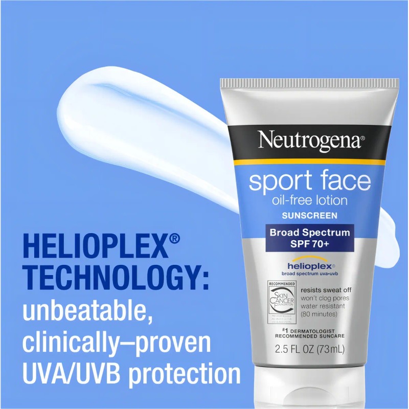 Bloqueador Solar Sport Face Oil Free