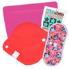 Easy to Wash Cloth Napkins, Liner, 2 Pieces, First Set,