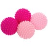 S&T INC. Reusable Plastic Dryer Balls, Fabric Softener for Laundry,