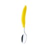 Takakuwa Metal Banana Cutlery, Spoon & Fork, Yellow, 2 pcs