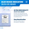 1 Gallon Premium Mixed Silicagel Beads with Blue Indicating Beads(Industry