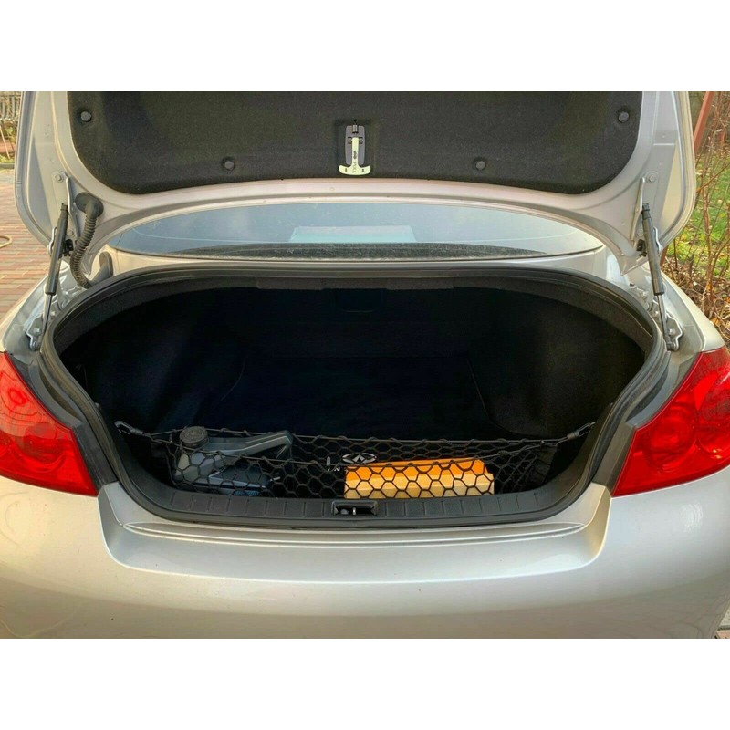 EACCESSORIES EA Trunk Organizer Cargo Net for Infiniti G35 G37
