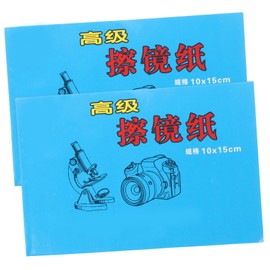 Operitacx 200PCS Professional Microscope Cleaning Paper High Tear Resistance for Lens Care Lightweight and Portable for Microscope and Optical Cleaning