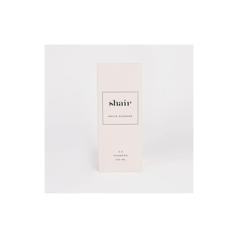 Shair White Diamond Shampoo - Physiological, Softening, Brightening and Cleansing