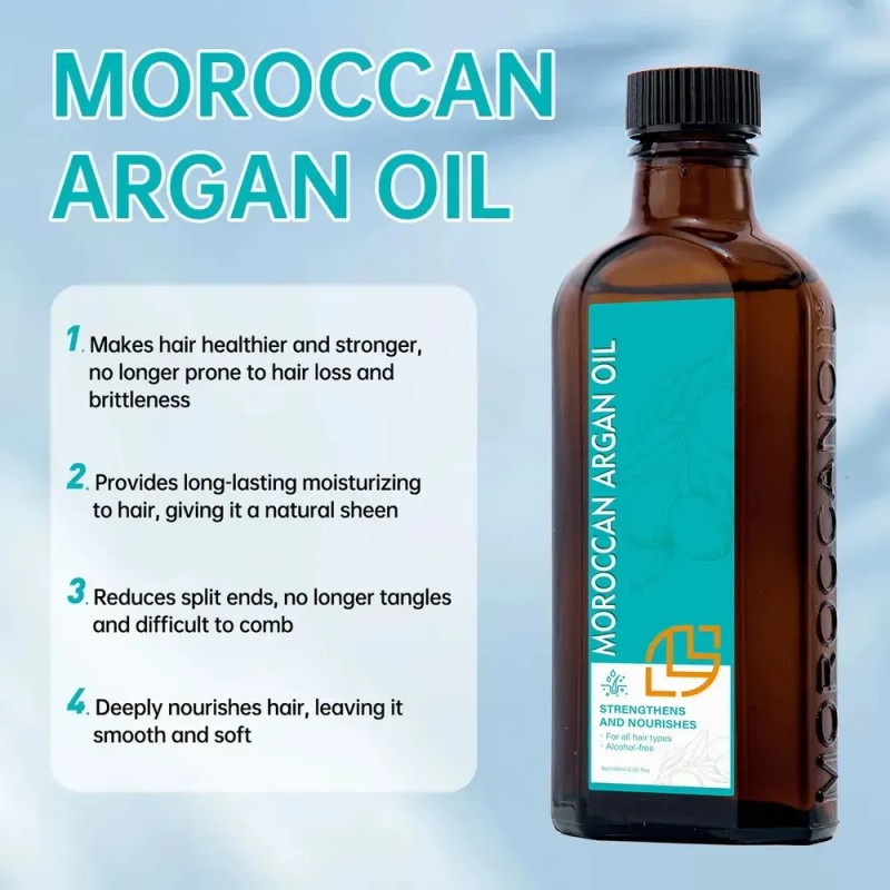 Nuevo Modelo De Aceite De Argán Marroquí De 100 Ml
