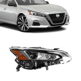 Tyrigion LED Headlight Assembly Right Passenger Side Compatible with 2019 2020 2021 Nissan Altima