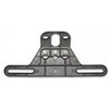 1 Black Surface Mount Universal License Bracket for Stop Turn