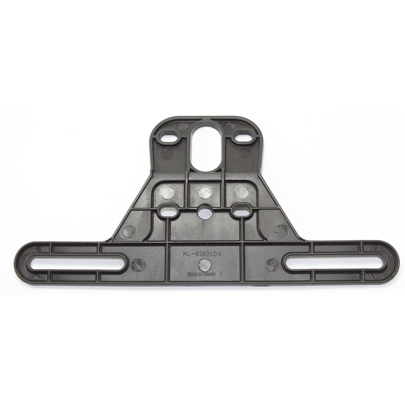 1 Black Surface Mount Universal License Bracket for Stop Turn