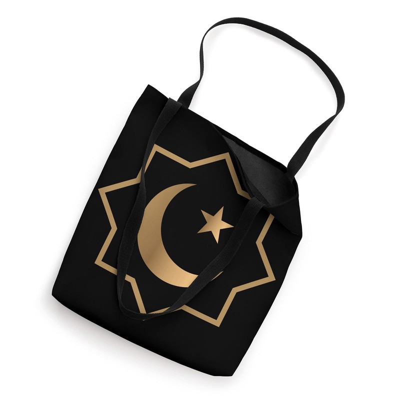 Muslim Gift Ramadan moon Crescent clothes Eid Tote Bag