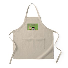CafePress Dear Mom, Happy Father's Day! Kitchen Apron with Pockets, Grilling Apron, Baking Apron