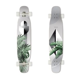 VOLADOR 46inch Dancing Longboard RhythmFlow Pro | Maple Deck with Zoned Grip Tape | for Beginners, Freestyle Dancers, and Commuting (inca)