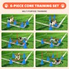 Hipicute Dog Agile Hurdle Cone Set, Dog Training Agile Equipment