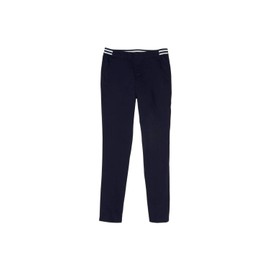 French Toast Girls' Toddler Pull On Skinny Fit Stretch Pants with Elastic Waist and Pockets, School Uniform for Kids, Navy, 2T