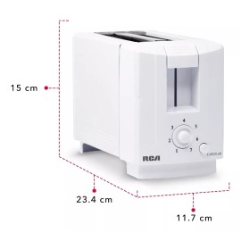 Rca Tostador De Pan Rc-t1 Color Blanco